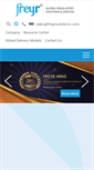 Mobile Screenshot of freyrsolutions.com